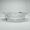 Clear Glass Cigar Ashtray by Bengt Orup for Johansfors Clear Glass Cigar Ashtray by Bengt Orup for Johansfors, side view