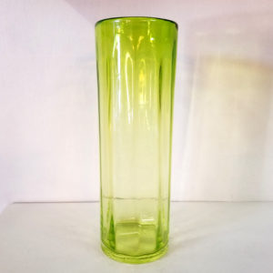 Green Glass Vase Italy Green Glass Vase, Italy