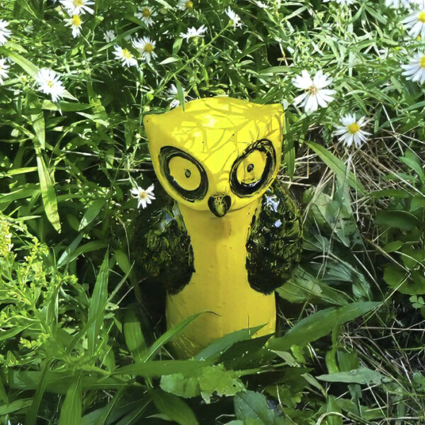 Ceramic Owl Sculpture Designed by Aldo Londi for Bitossi, Italy c. 1960s