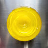 Anna Ehrner “Atoll” Yellow Glass Votive, c. 1990s, top view