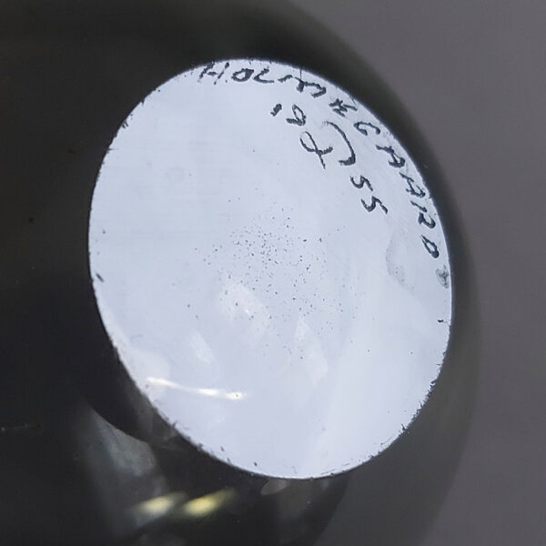 Per Lütken “Næbvase” Beak Vase for Holmegaard, base with signature