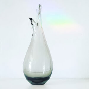Per Lutken Beak vase Per Lütken “Næbvase” Beak Vase for Holmegaard, Denmark, 1955