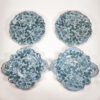 William Ridgway & Co. “Flosculous” Dessert Set, England, c. 1840, top view set