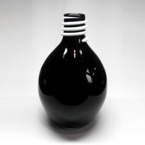 Black Coil Vase Hand-blown glass, Murano, Italy c. 1960s–1970s Black Coil Vase Hand-blown glass, Murano, Italy c. 1960s–1970s