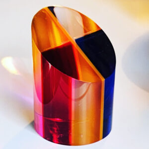 Acrylic Sculpture Signed Designed by Vasa Mihich 2014 Acrylic Sculpture Signed Designed by Vasa Mihich 2014