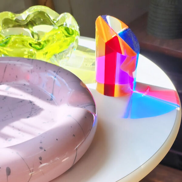 Vasa Mihich Acrylic Sculpture, Signed and Dated 2014 Vasa Mihich Acrylic Sculpture, Signed and Dated 2014, alternate view