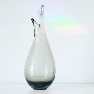 Beak Vase Designed by Per Lütken Holmegaard, Denmark c. 1950s Beak Vase Designed by Per Lütken Holmegaard, Denmark c. 1950s